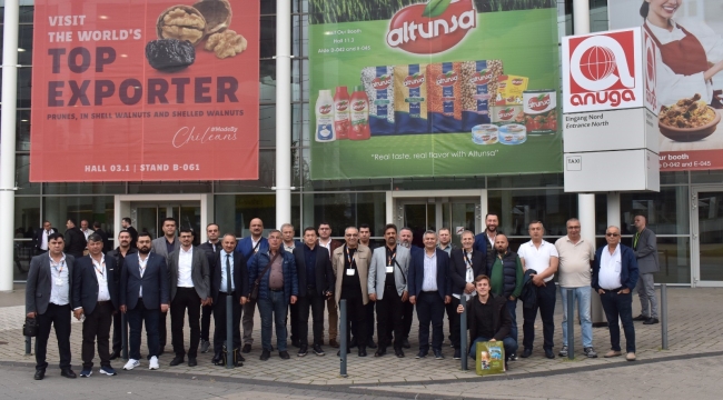 ANUGA GIDA SEKTÖRÜNÜN AKTÖRLERİNİ BİRARAYA GETİRDİ 