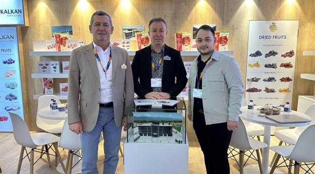 BAŞKAN KALKAN ANUGA FUARINDA 