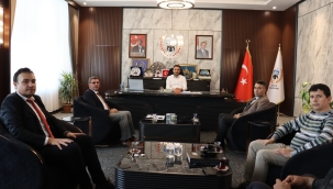 ÇELTİK MEM'DEN BAŞKAN MEŞE'YE ZİYARET 