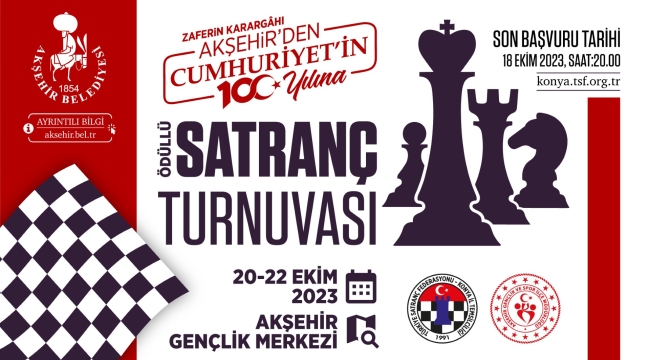 Haydi Ödüllü Satranç Turnuvasına ! 