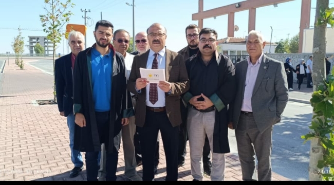 İYİ Parti Konya'dan Tutuklu Gazeteciler İçin Basın Açıklaması
