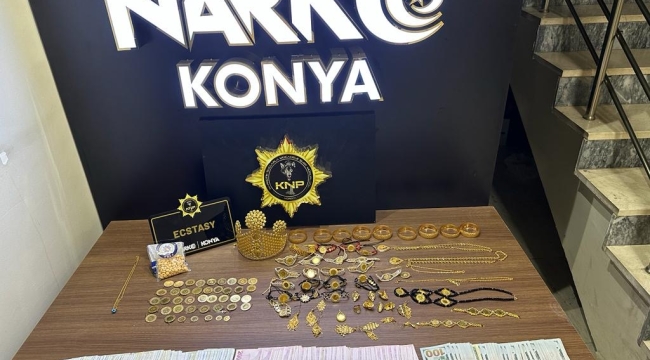 Konya'da Narkotik Ekiplerinden Uyuşturucu Alışverişine Suçüstü  
