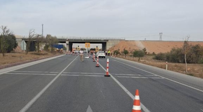 Konya'daki bu yolda 12 gün boyunca çalışma yapılacak 