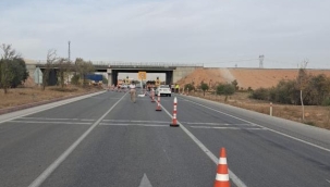 Konya'daki bu yolda 12 gün boyunca çalışma yapılacak 