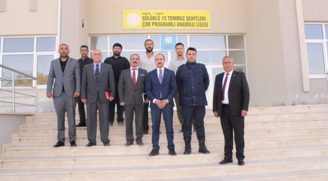 SÜLÜKLÜ MAHALLESİNDEKİ OKULLARA ZİYARET 
