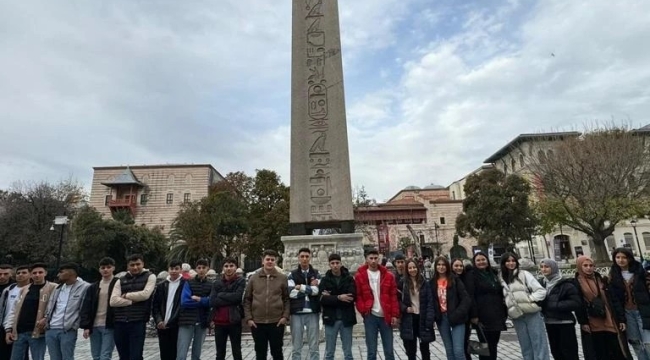 ÇELTİKLİ ÖĞRENCİLERDEN İSTANBUL TURU 