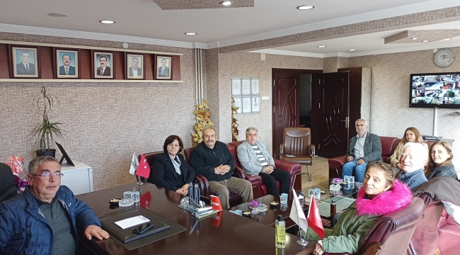 CHP Akşehir'den Ticaret Borsasına Ziyaret 