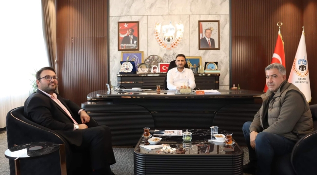 DEMİRHAN VE ZENGİN'DEN BAŞKAN MEŞE'YE ZİYARET 