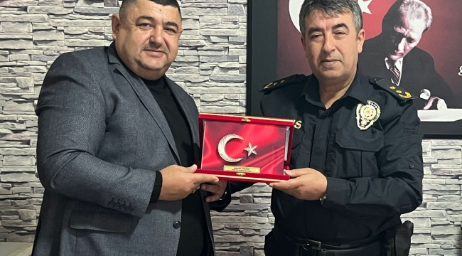 GAZETEMİZDEN BÖLGE TRAFİK DENETLEME ŞUBE MÜDÜRÜ AKBABA'YA ZİYARET