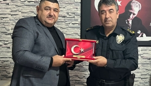 GAZETEMİZDEN BÖLGE TRAFİK DENETLEME ŞUBE MÜDÜRÜ AKBABA'YA ZİYARET