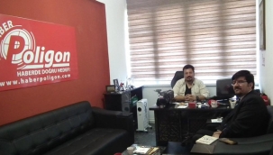 GAZETEMİZDEN HABER POLİGON'A HAYIRLI OLSUN ZİYARETİ 