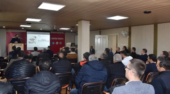 GÜNCEL DEVLET DESTEKLERİ İÇİN BİLGİLENDİRME TOPLANTISI YAPILDI