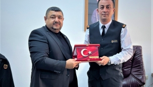 İstasyon Haber Gazetesinden Albay Taş'a ziyaret 