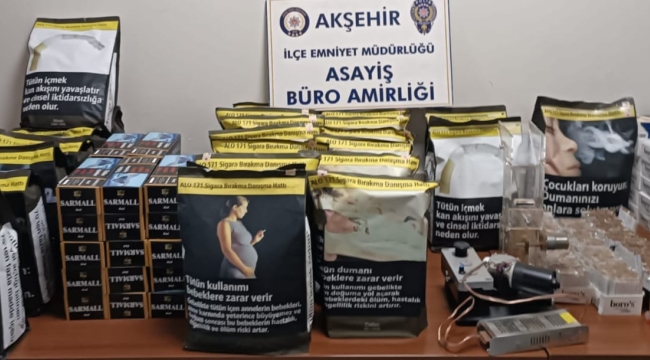 KAÇAK SİGARA BASKININDA 2 GÖZALATI 