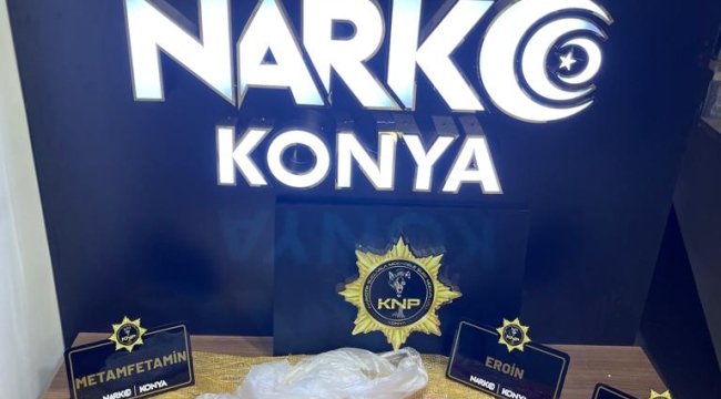 Konya narkotik ekiplerinden zehir tacirlerine operasyon: 8 gözaltı  