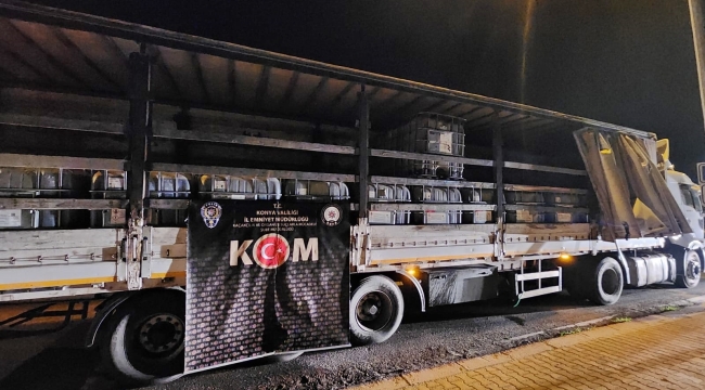 Konya polisinden kaçakçılara geçit yok! 10 gözaltı  