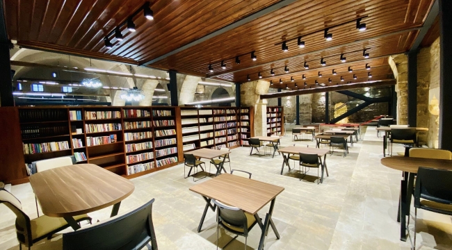 MİMAR SİNAN KÜLTÜR HAN KİTAP KAFE ve OKUMA SALONU PROJESİ ÖDÜL ALDI 