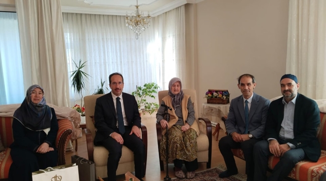 MÜFTÜ MÜJDECİ'DEN ANLAMLI ZİYARET 