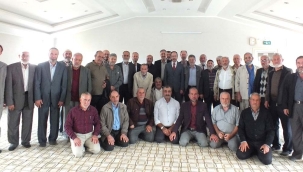 Müftü Müjdeci Emekli Din Görevlileri ile Buluştu 