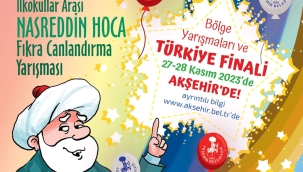 NASREDDİN HOCA'NIN FIKRALARI 27-28 KASIMDA CANLANDIRILACAK 