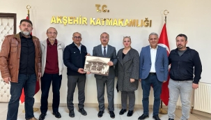 NASREDDİN HOCA TURİZM DERNEĞİ'NDEN KAYMAKAM ÖZEL'E ZİYARET 