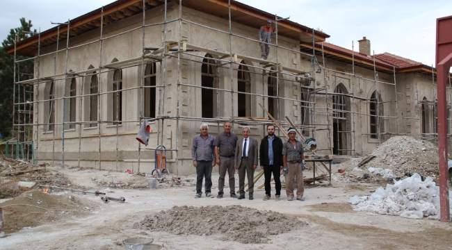 RESTORASYON ÇALIŞMALARI İLE TARİH YENİDEN CANLANDIRILIYOR 