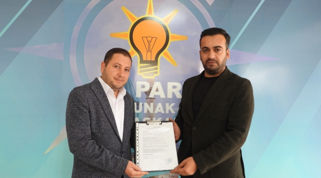 SÜLEYMAN MASAT , AK PARTİDEN YUNAK BELEDİYE BAŞKAN ADAY ADAYI OLDU 