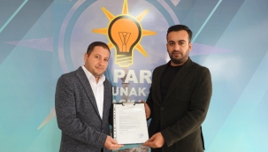 SÜLEYMAN MASAT , AK PARTİDEN YUNAK BELEDİYE BAŞKAN ADAY ADAYI OLDU 