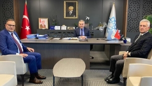 TOPALOĞLU'NDAN İL MİLLİ EĞİTİM MÜDÜRÜ YİĞİT'E ZİYARET 