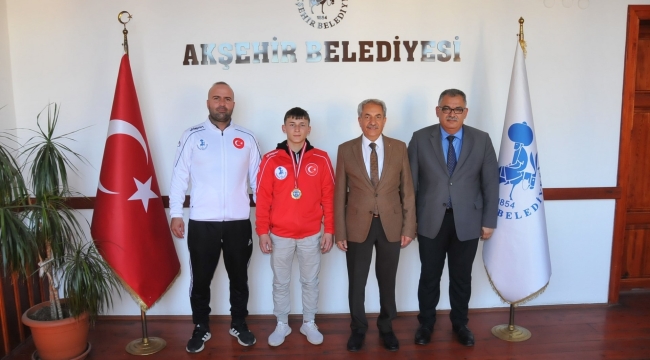 TÜRKİYE ŞAMPİYONU OLDU AKŞEHİR'İ GURURLANDIRDI 