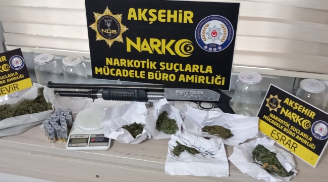 UYUŞTURUCUYLA MÜCADELEDE 1 TUTUKLAMA 