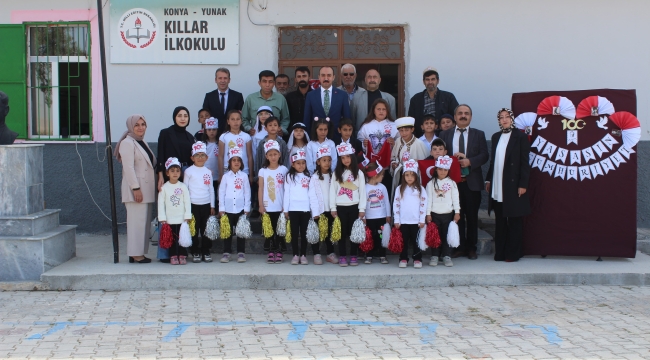 YUNAK KILLAR İLKOKULUNDAN 100.YILDA 10 NUMARA GÖSTERİ 