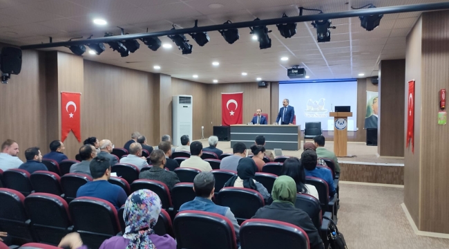 YUNAK'TA MÜDÜRLER KURULU TOPLANTISI 
