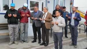 YÜZ AKI İLE TAMAMLANAN HİZMETLER ŞÜKÜR KURBANI İLE TAÇLANDIRILDI 