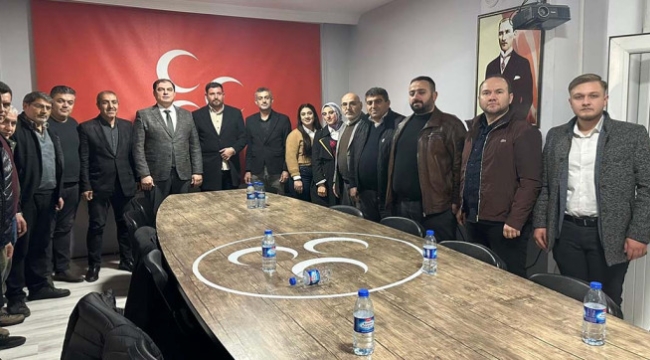 Abdurrahman Çardakoğlu'ndan MHP'ye Ziyaret 