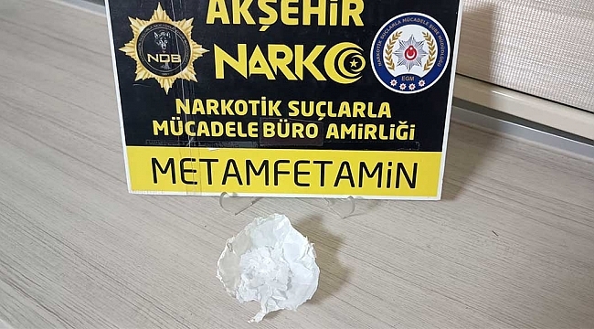AKŞEHİR'DE UYUŞTURUCU İLE MÜCADELE DEVAM EDİYOR 
