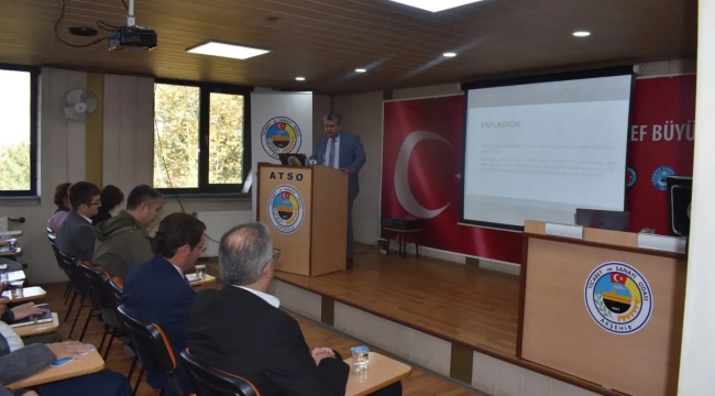AKTSO'DA ENFLASYON DÜZELTMESİ SEMİNERİ YAPILDI 