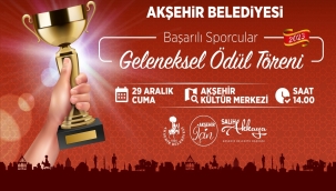 BAŞARILI SPORCULAR İÇİN ÖDÜL TÖRENİ DÜZENLENECEK 