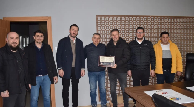 BAŞKAN KALKAN'DAN ODA ÜYELERİNE ZİYARET 