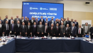 BAŞKAN KALKAN, OSBÜK GENİŞLETİLMİŞ YÖNETİM KURULU TOPLANTISI'NA KATILDI