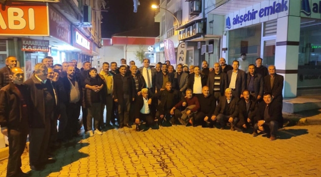 Çardakoğlu Muhtarlar ve Basın Mensuplarıyla Buluştu