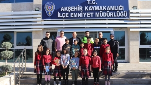 EMNİYET MÜDÜRLÜĞÜ'NDEN PROJEYE DESTEK 