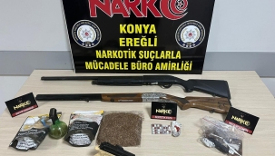 Ereğli'de narkotik ekibinden operasyon: 8 gözaltı 