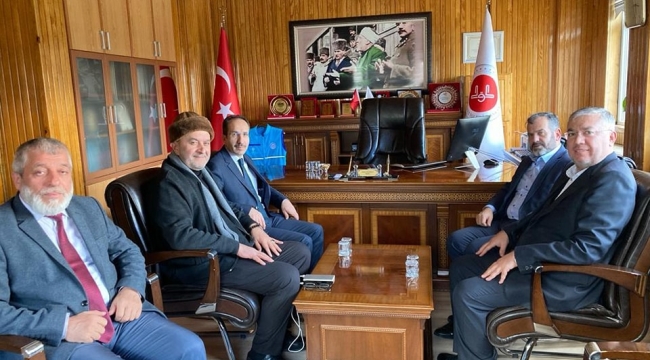 İl Müftüsü Prof.Dr. Ali Öge'den Akşehir'e Nazik Ziyaret 