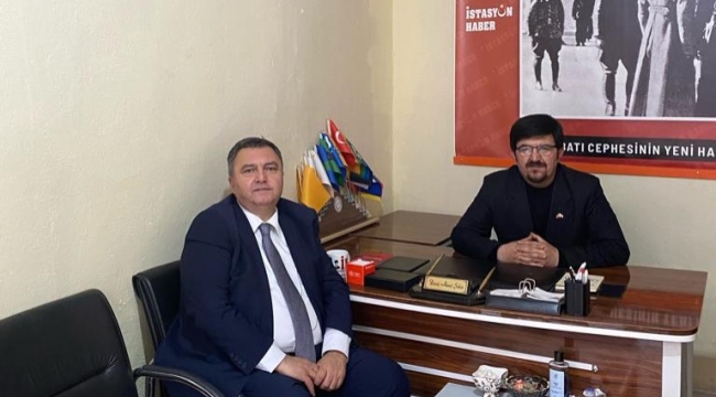 İSMAİL AFŞAR'DAN GAZETEMİZE ZİYARET 