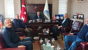 KAHRAMAN'DAN AKŞEHİR TİCARET BORSASINA ZİYARET 