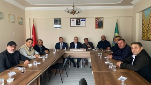 KAHRAMAN'DAN AKŞEHİR ZİRAAT ODASI'NA ZİYARET