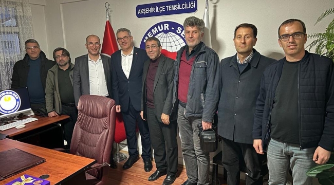 KAHRAMAN'DAN EĞİTİM-BİR-SEN'E ZİYARET 