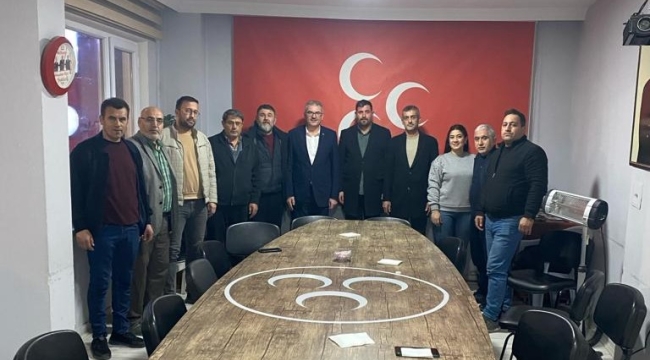 Kahraman'dan MHP' Akşehir'e Ziyaret