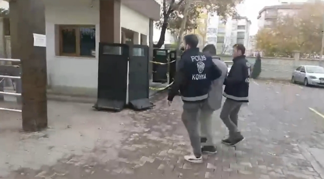 Konya'da kendilerini polis ve savcı olarak tanıtan telefon dolandırıcıları polisten kaçamadı! 